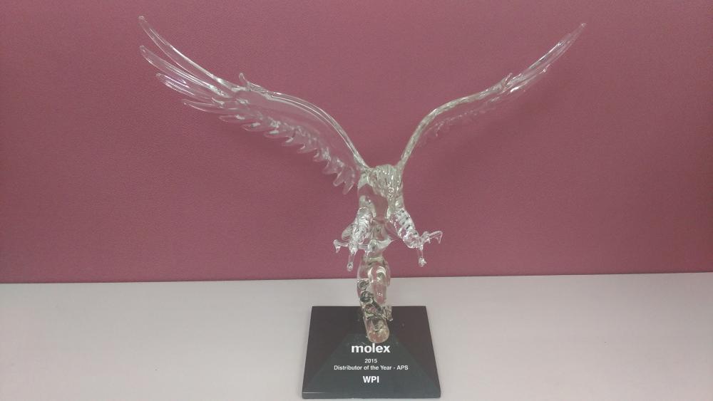 MOLEX 2015Distributor of the year -APS